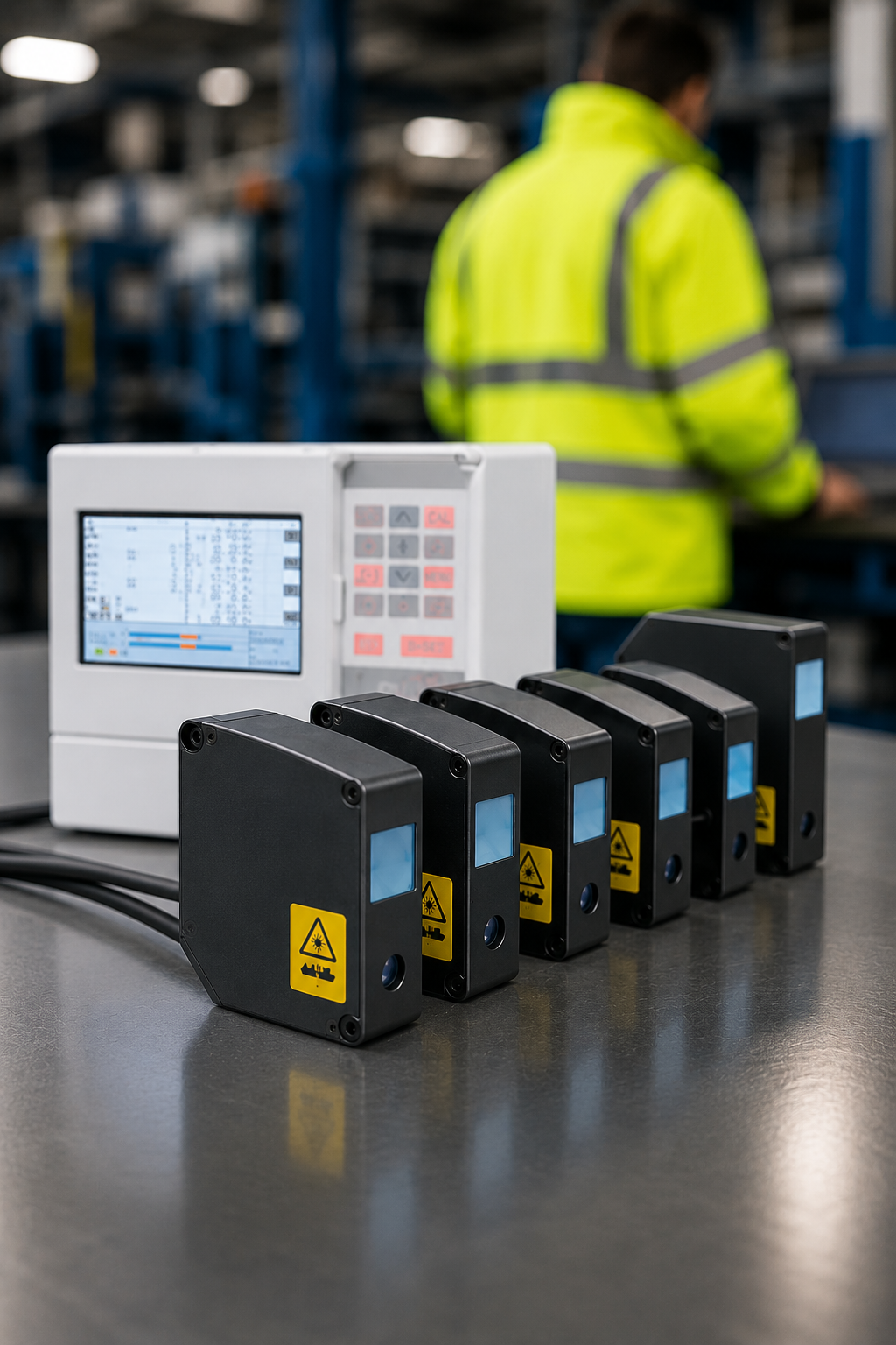 high-performance laser displacement sensor system.